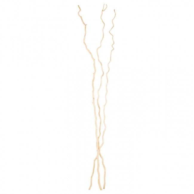 Διακοσμητικό μπουκέτο 3τμχ από κλαδιά μουριάς σε εκρού χρώμα 180Υ