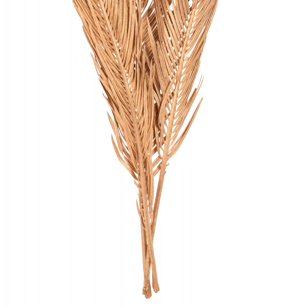 Διακοσμητικό μπουκέτο 3τμχ σε χρυσό χρώμα 110Υ