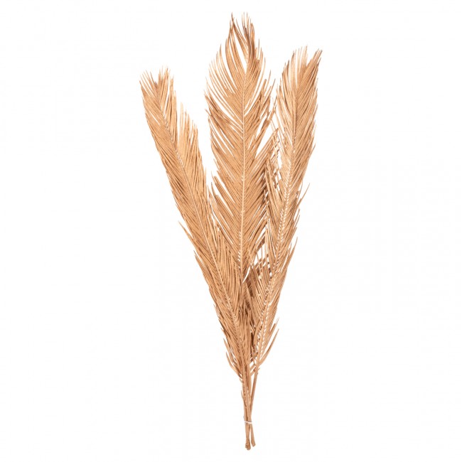 Διακοσμητικό μπουκέτο 3τμχ σε χρυσό χρώμα 110Υ