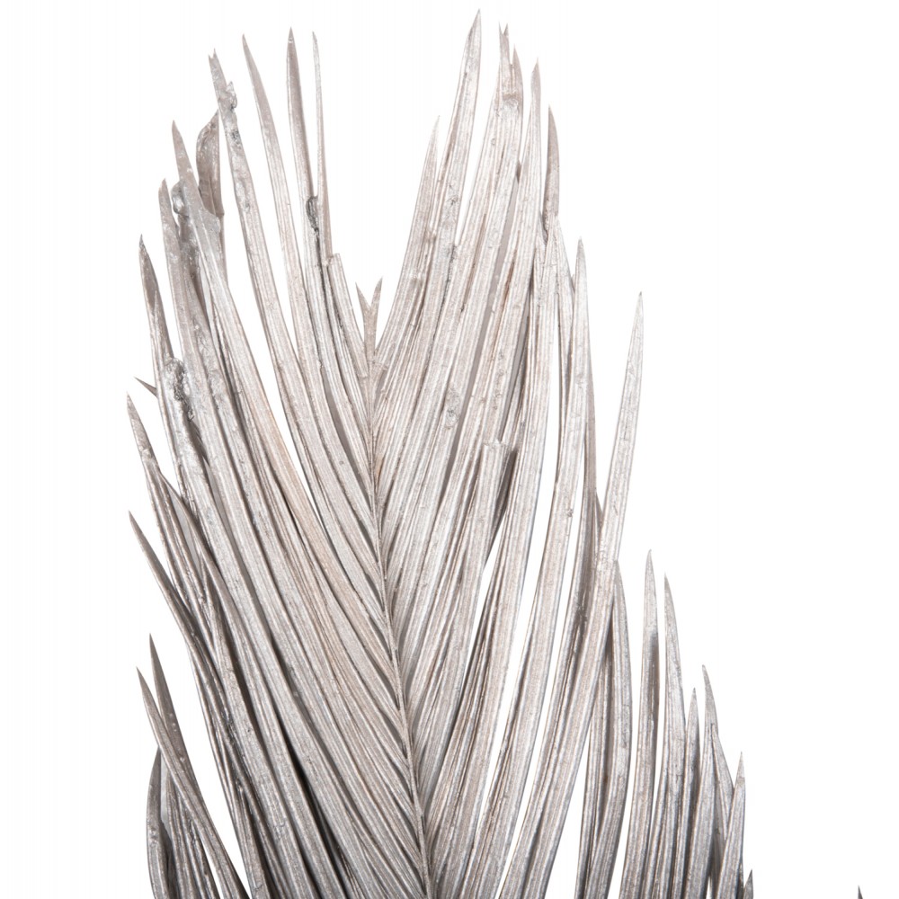 Διακοσμητικό μπουκέτο 3τμχ σε ασημί χρώμα 110Υ