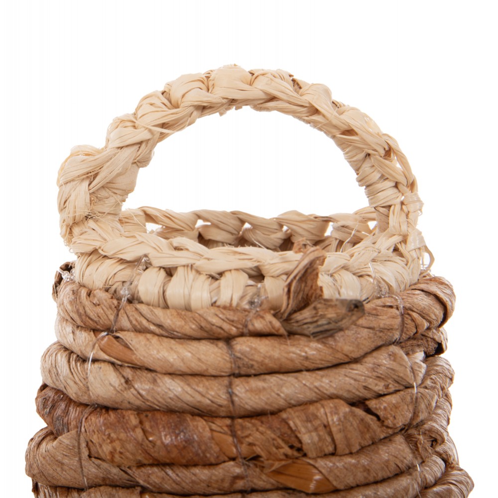 Φωτιστικό οροφής μονόφωτο σε χρώμα φυσικό Φ41x34