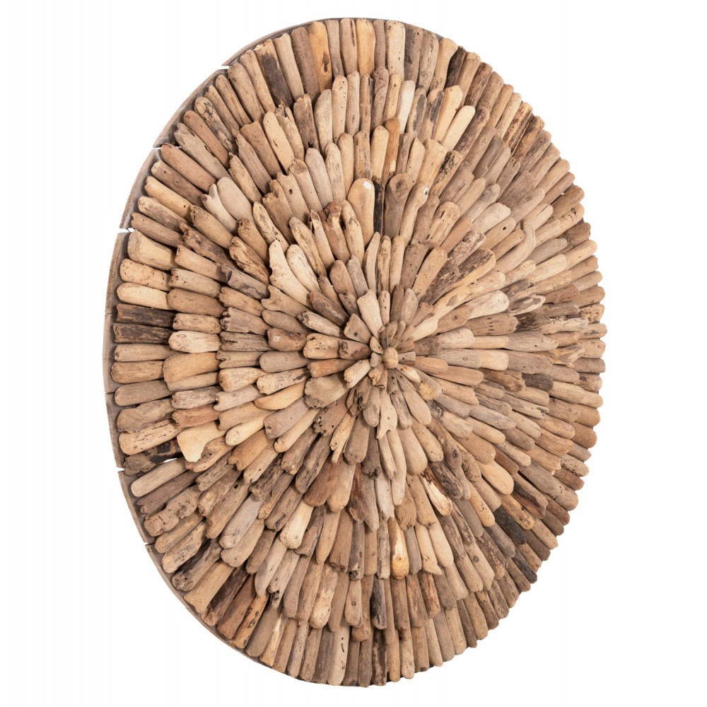 Διακοσμητικό τοίχου από drift wood σε χρώμα φυσικό Φ98