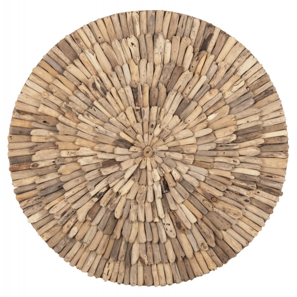 Διακοσμητικό τοίχου από drift wood σε χρώμα φυσικό Φ80