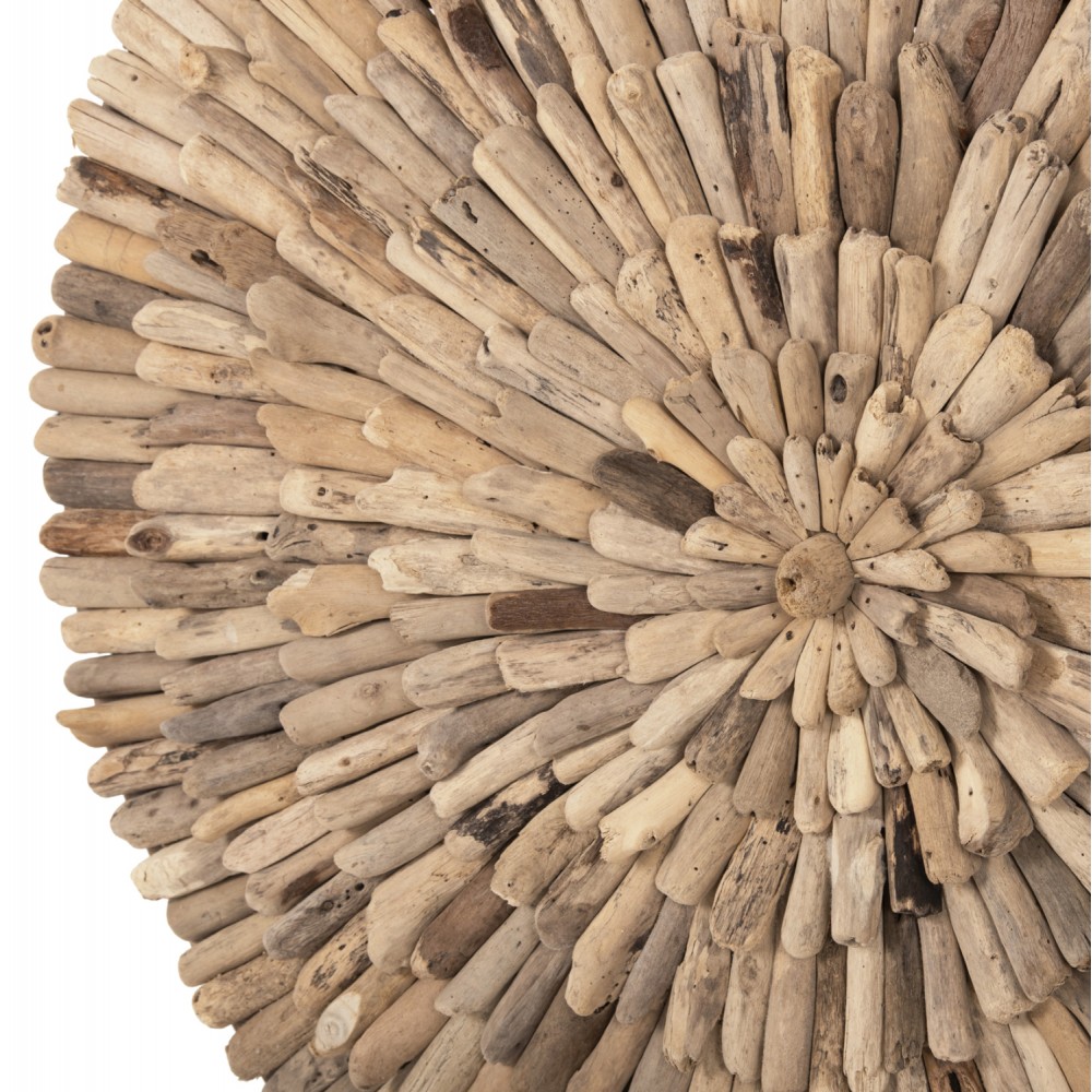 Διακοσμητικό τοίχου από drift wood σε χρώμα φυσικό Φ80