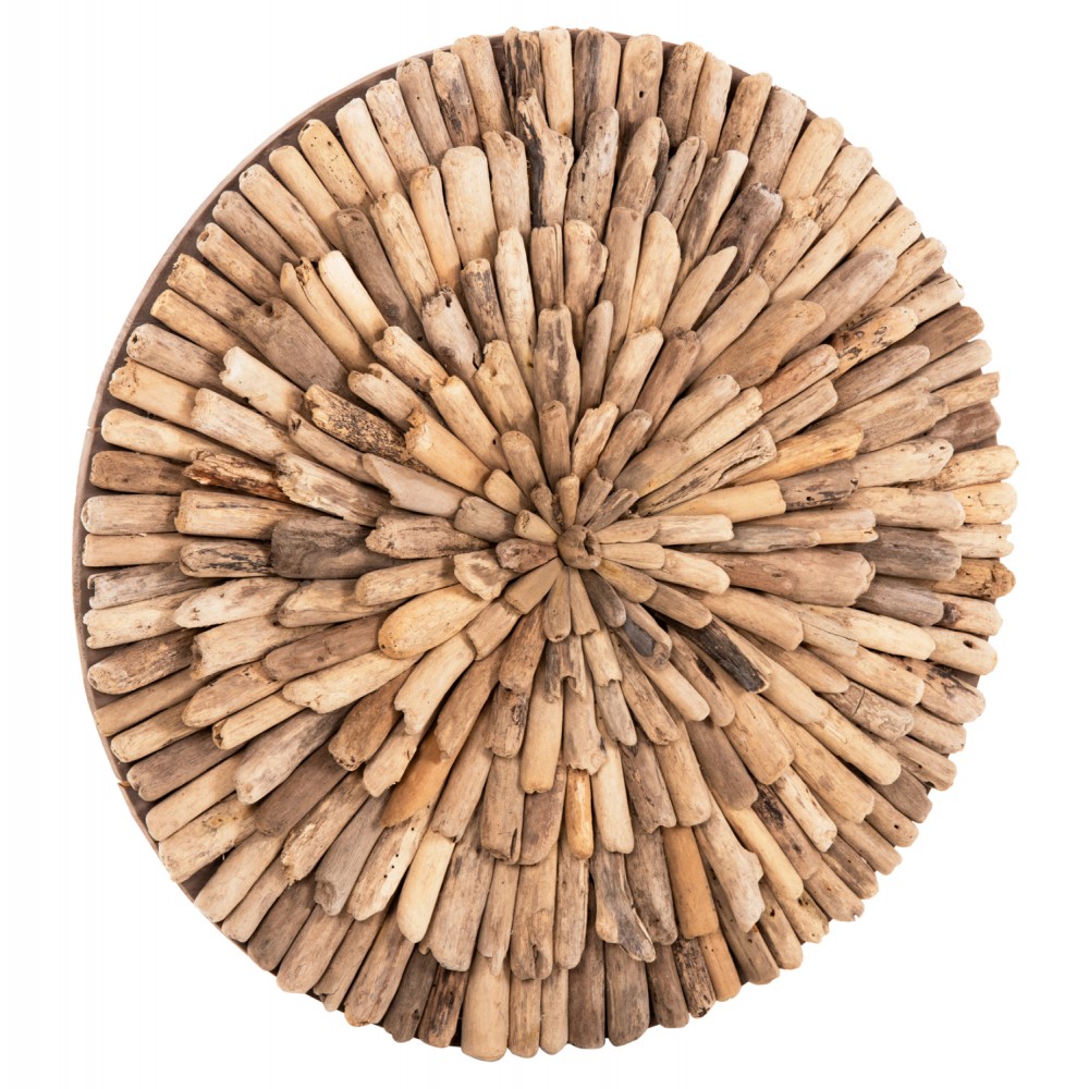 Διακοσμητικό τοίχου από drift wood σε χρώμα φυσικό Φ60