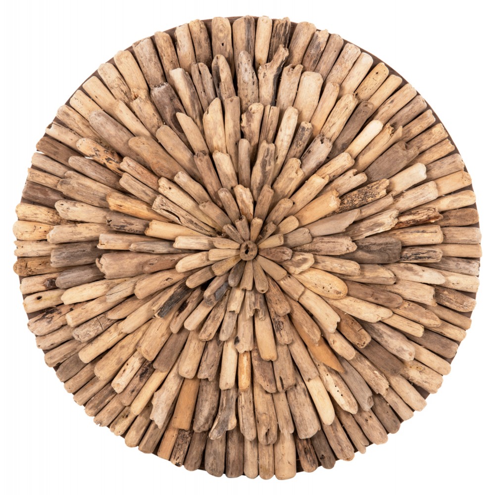 Διακοσμητικό τοίχου από drift wood σε χρώμα φυσικό Φ60