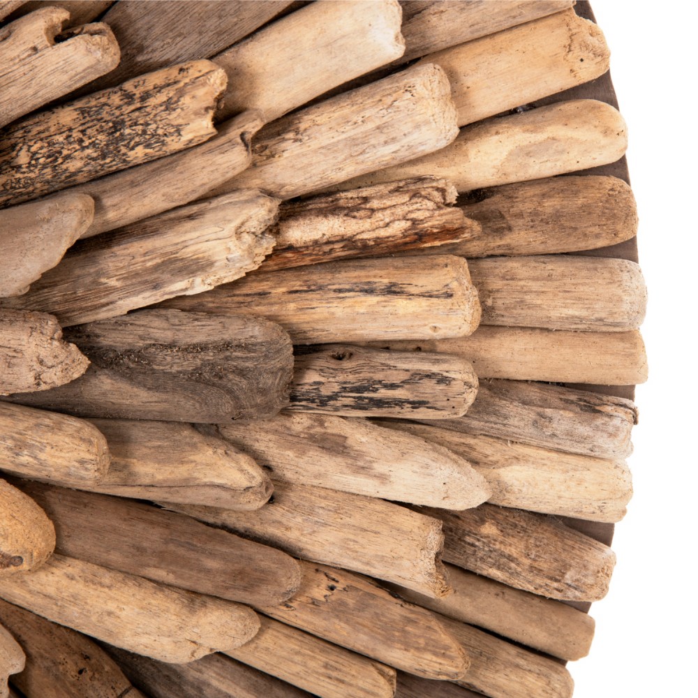 Διακοσμητικό τοίχου από drift wood σε χρώμα φυσικό Φ60