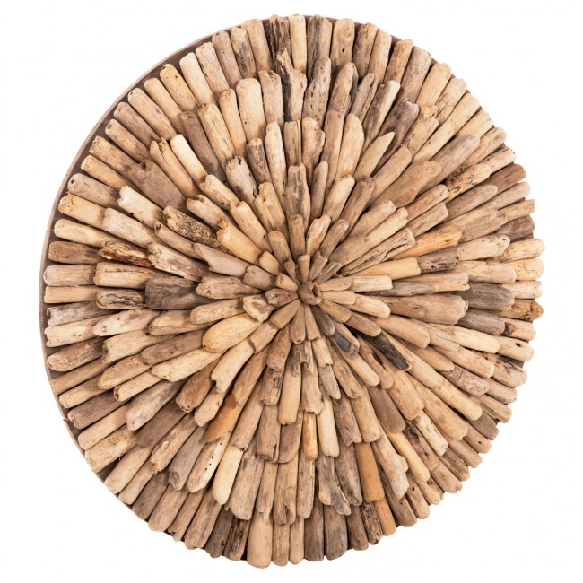 Διακοσμητικό τοίχου από drift wood σε χρώμα φυσικό Φ60