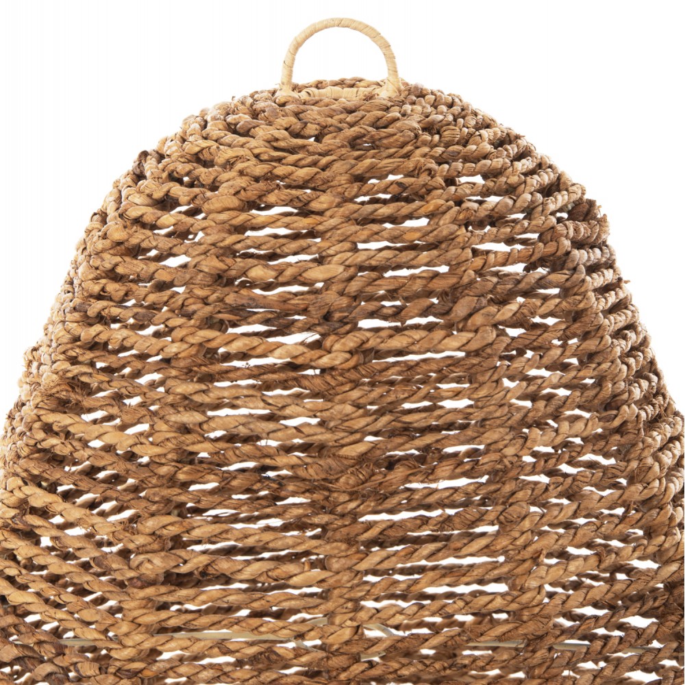 Φωτιστικό οροφής μονόφωτο σε χρώμα καφέ Φ100x100-105