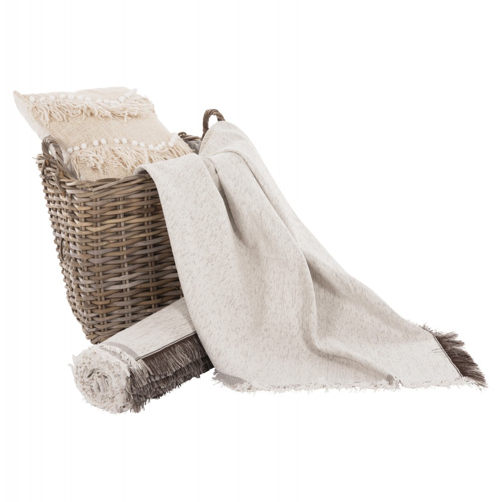 Ριχτάρι "DREAMTOPIA" από ύφασμα σε εκρού χρώμα 245Χ170