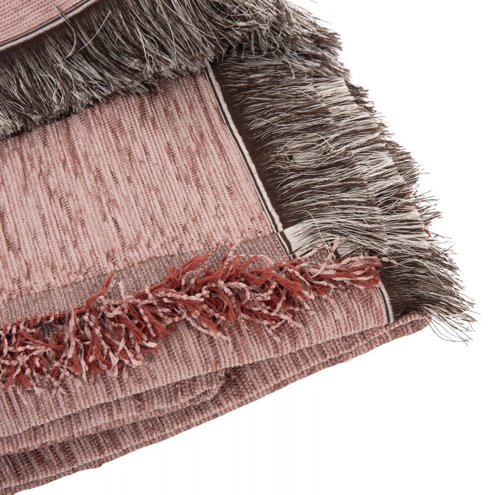 Ριχτάρι "DREAMTOPIA" από ύφασμα σε χρώμα σάπιο μήλο 295Χ170