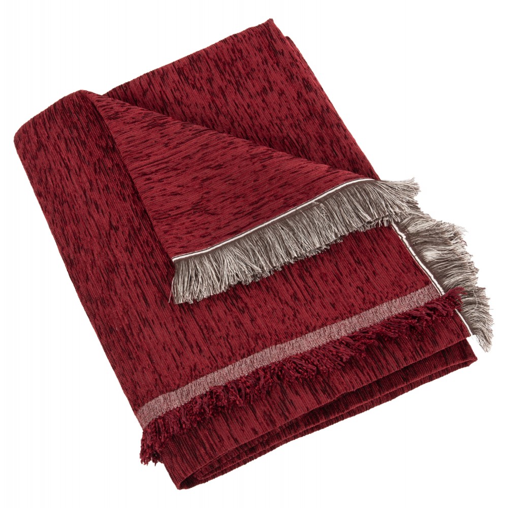 Ριχτάρι "DREAMTOPIA" από ύφασμα σε μπορντό χρώμα 295Χ170