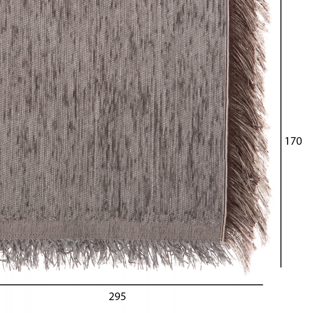 Ριχτάρι "DREAMTOPIA" από ύφασμα σε γκρι χρώμα 295X170