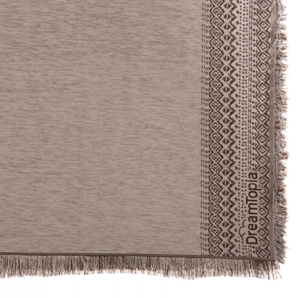 Ριχτάρι "DREAMTOPIA" από ύφασμα σε μπέζ χρώμα 295X170