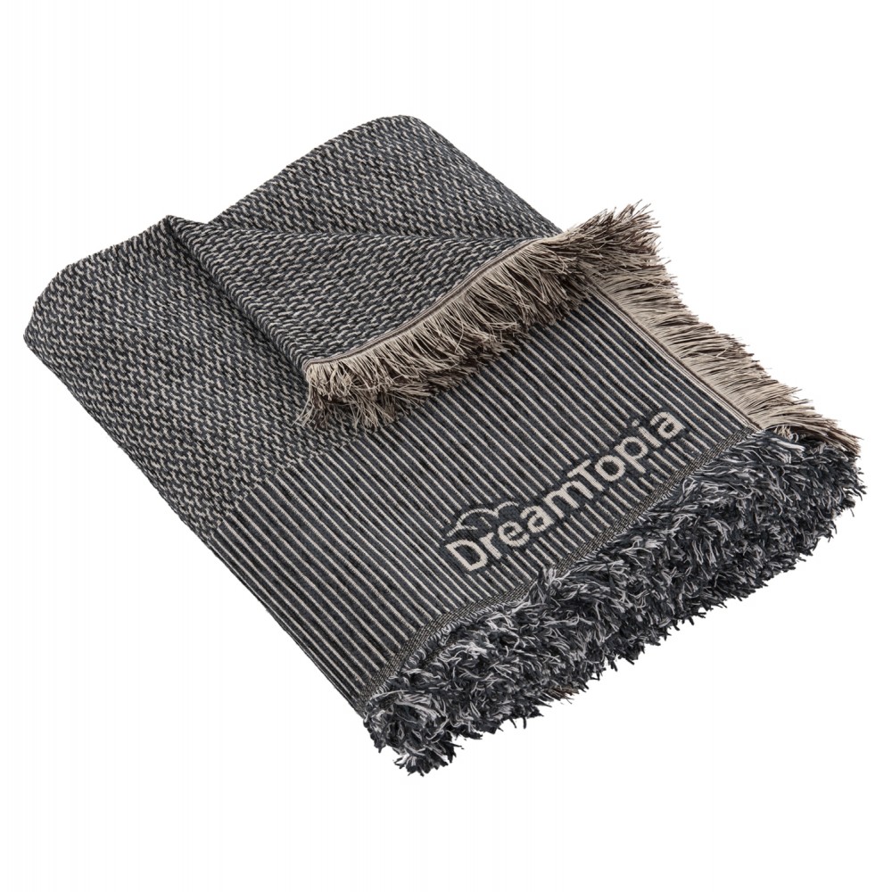 Ριχτάρι "DREAMTOPIA" από ύφασμα σε γκρι χρώμα 245X170