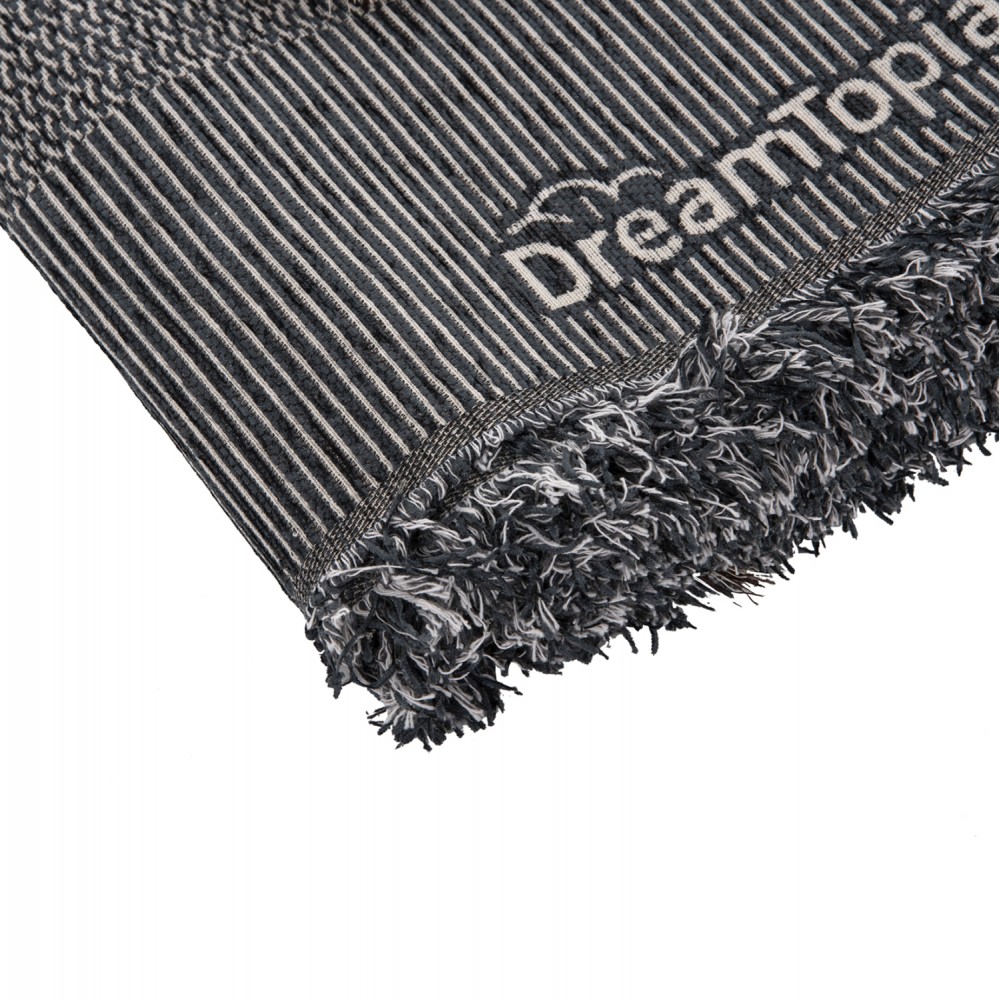 Ριχτάρι "DREAMTOPIA" από ύφασμα σε χρώμα navy blue 178X178