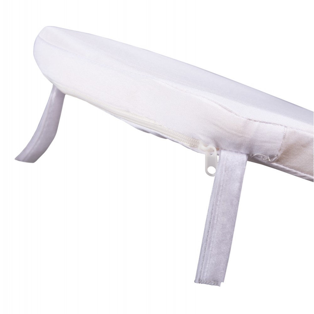 Μαξιλάρι καθίσματος "TIFFANYS" από ύφασμα αδιάβροχο σε χρώμα λευκό 40x40x11