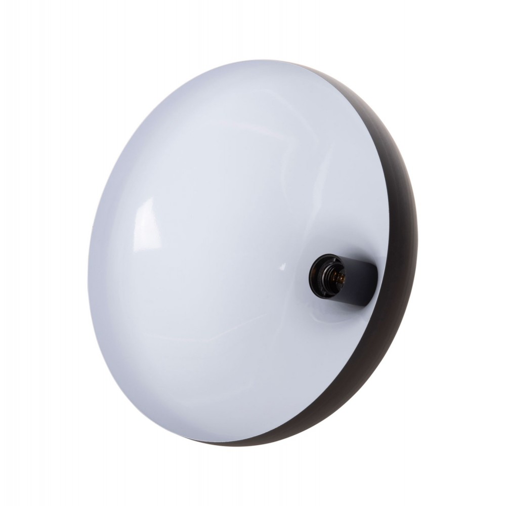 Φωτιστικό οροφής μονόφωτο από μέταλλο σε χρώμα μαύρο Φ32x125