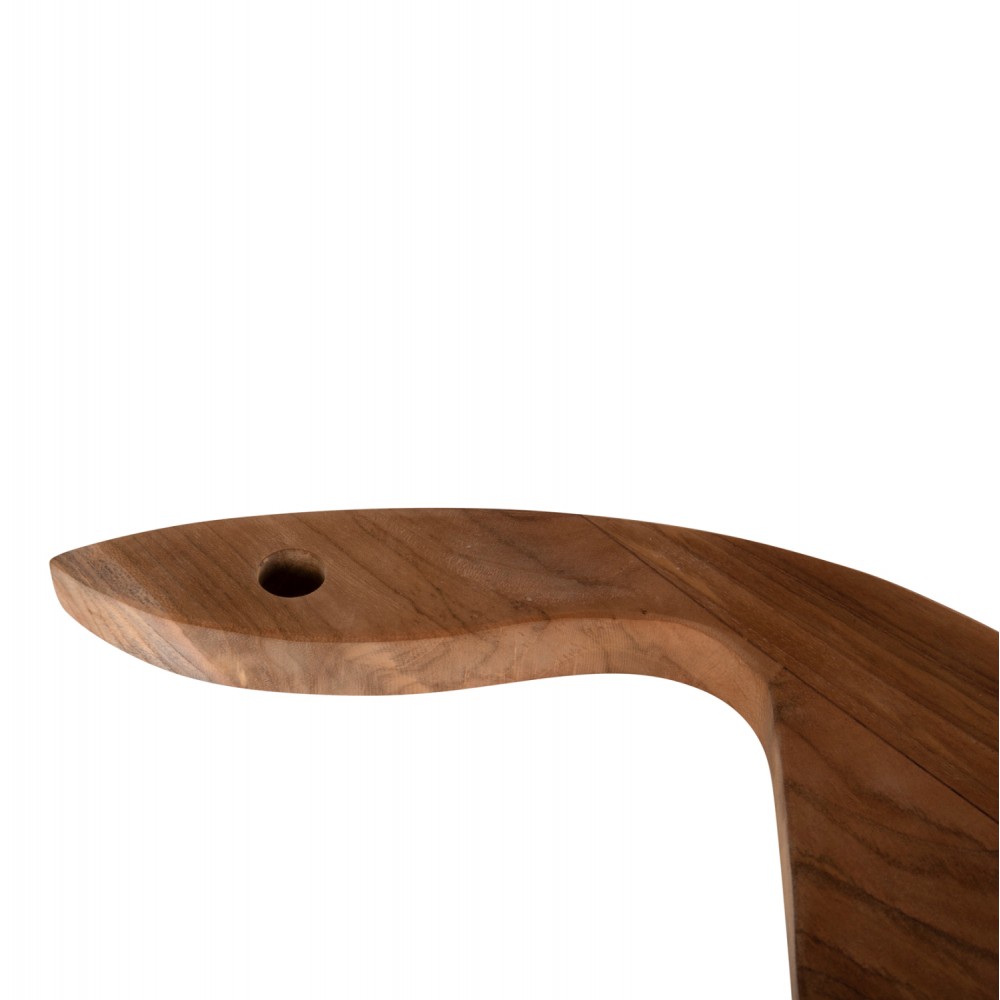 Ξύλο κοπής από ξύλο σε φυσικό χρώμα 14,5x50x2