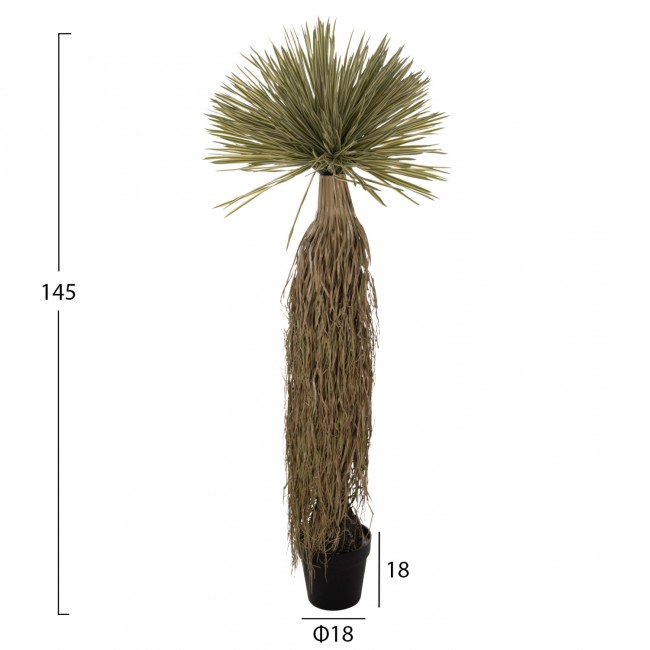 Διακοσμητικό συνθετικό φυτό "SCARECROW" σε γλάστρα 145Υ