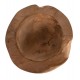 Διακοσμητικό μπόλ "YOKI" από ξύλο σε χρώμα φυσικό Φ19x6,5