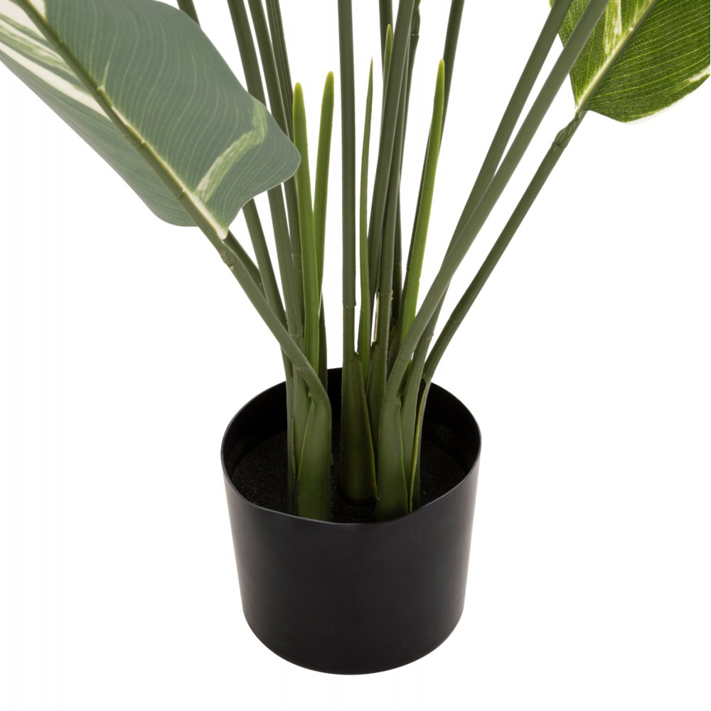 Διακοσμητικό συνθετικό φυτό "CALATHEA" σε γλάστρα 140Υ