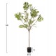 Διακοσμητικό συνθετικό δέντρο σε γλάστρα 1190Υ