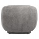 Πολυθρόνα "KARPEN" από ύφασμα μπουκλέ σε χρώμα γκρι 93x87x78
