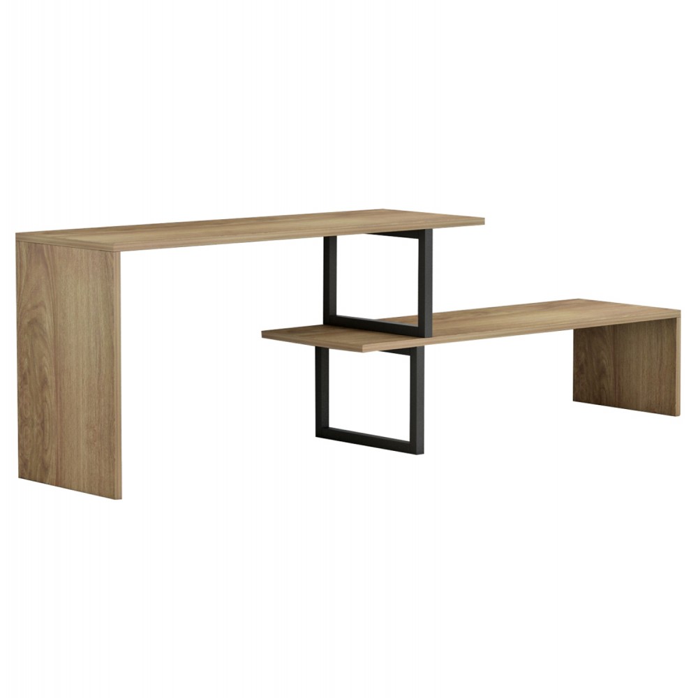 Έπιπλο τηλεόρασης ''BRIGGITE'' σε χρώμα σονόμα 110-160x30x45