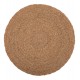 Χαλί στρογγυλό "CRATER" από ψάθα σε χρώμα φυσικό Φ100