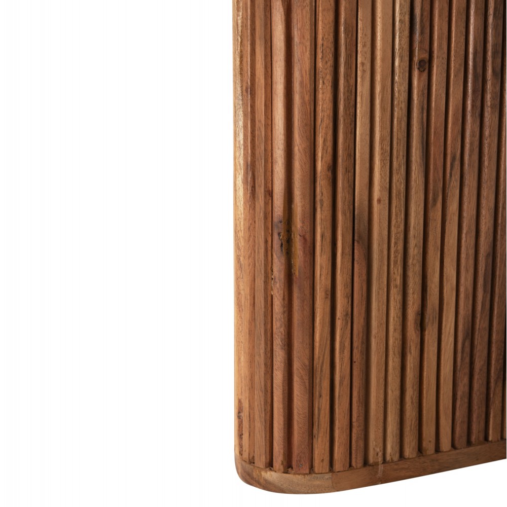 Τραπέζι σαλονιού "GROOT" από ξύλο σε χρώμα φυσικό 120x60x40