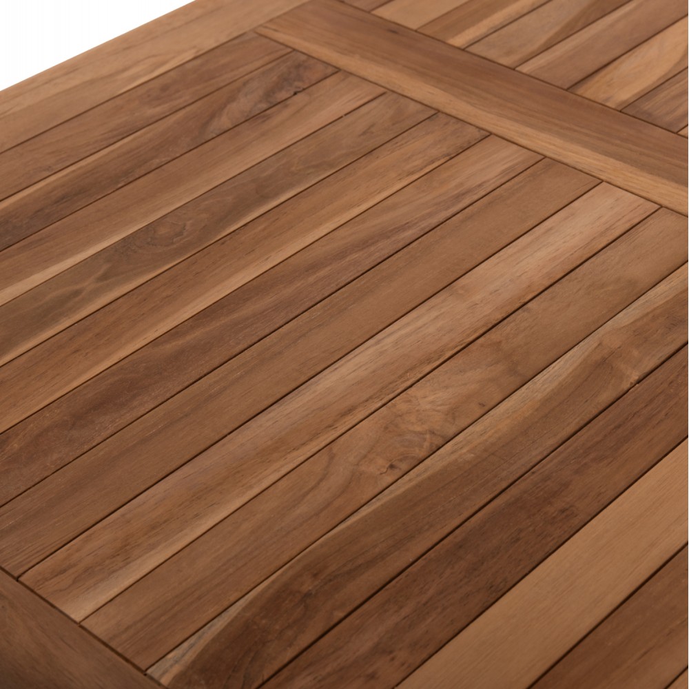 Τραπέζι πτυσσόμενο ''KENDALL'' από ξύλο σε φυσικό χρώμα 120x80x75