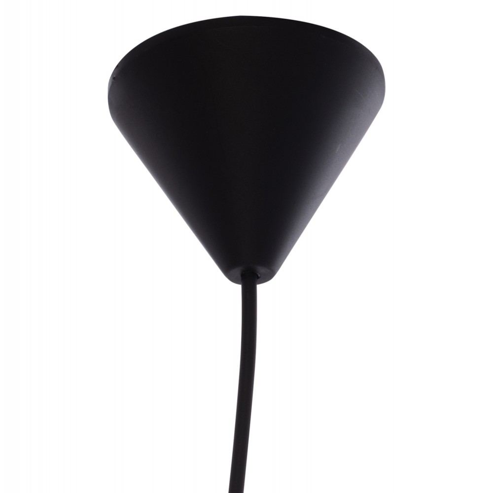 Φωτιστικό οροφής από ύφασμα σε γκρί χρώμα Φ19x70