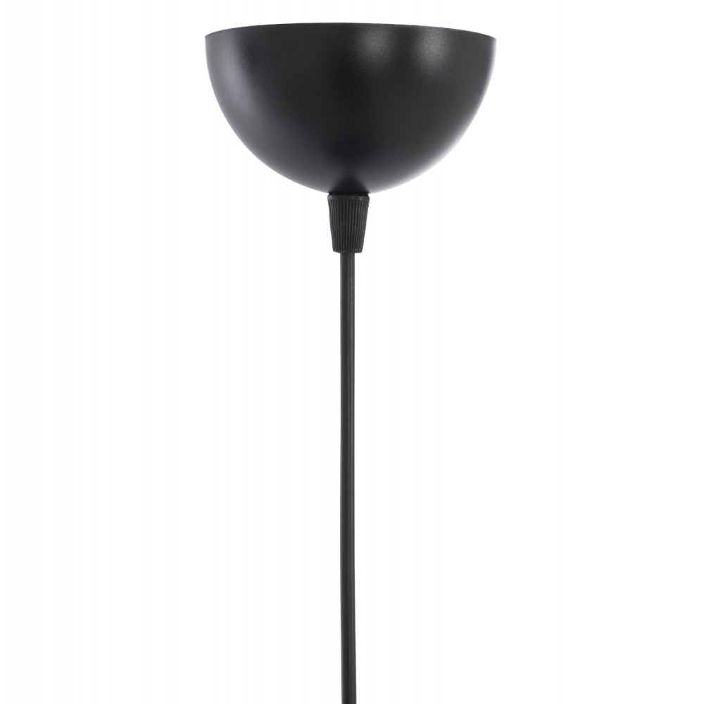 Φωτιστικό μονόφωτο από μέταλλο σε μαύρο χρώμα Φ30x70