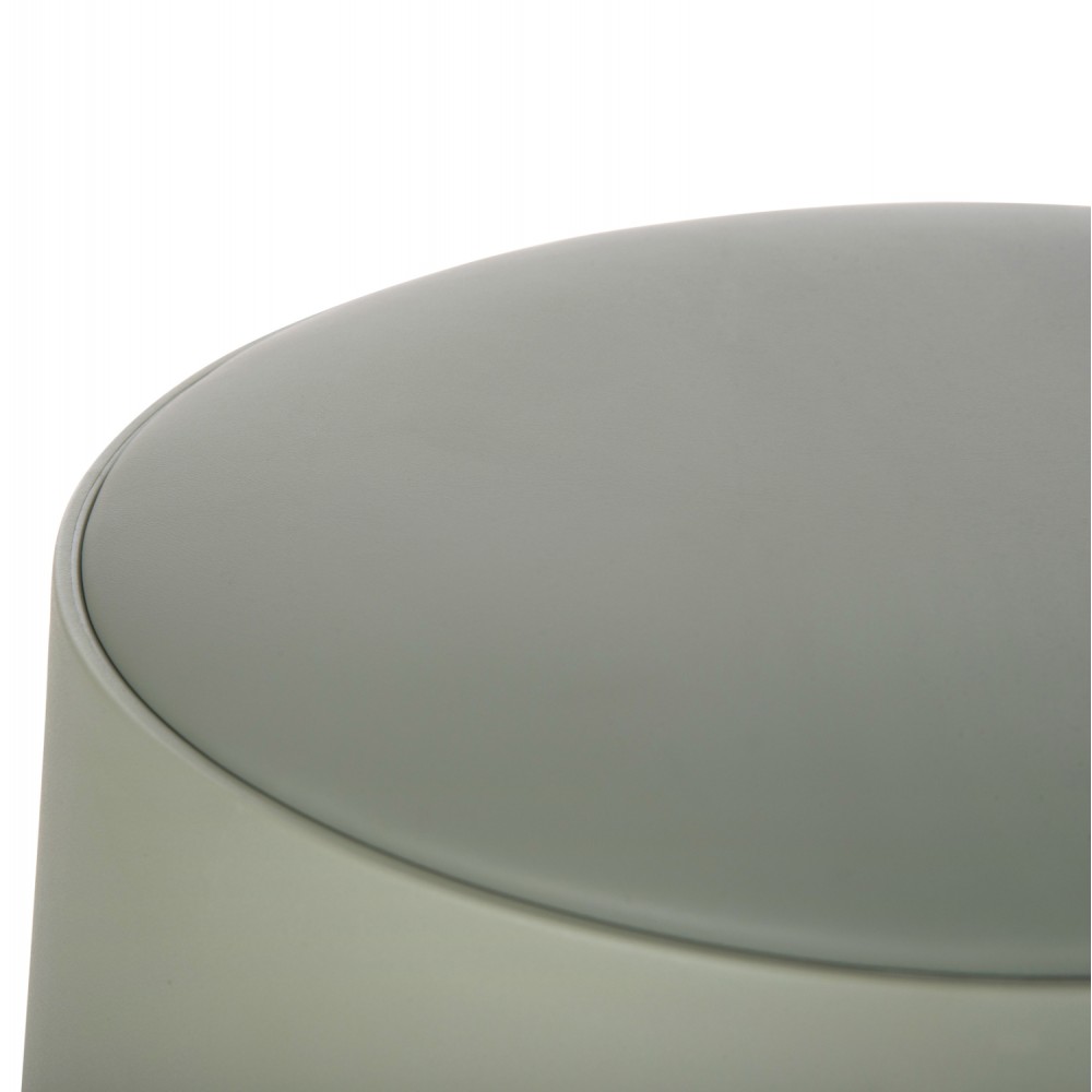 Σκαμπό "DENTY" από πολυπροπυλένιο σε χρώμα φυστικί 45x45x45