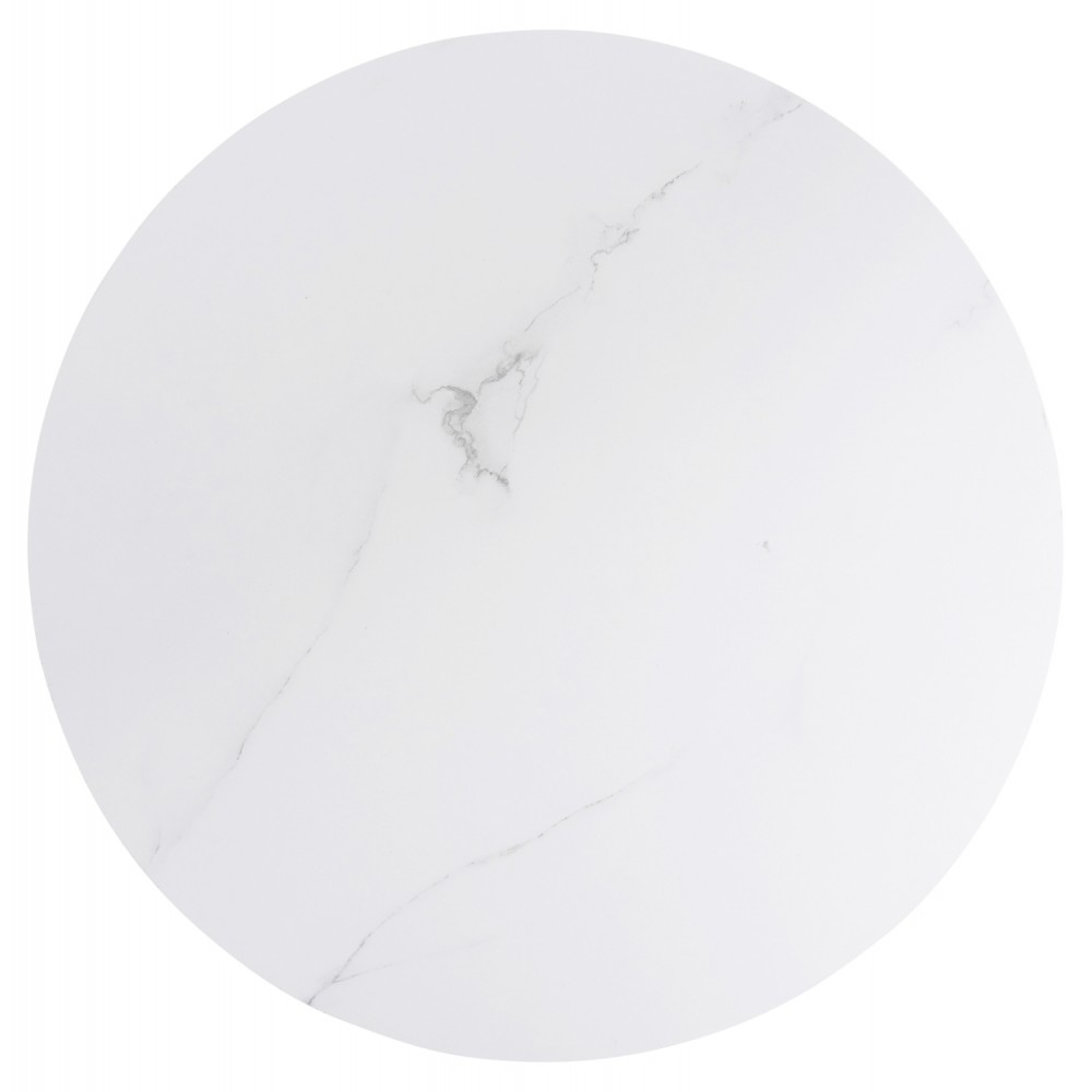 Τραπέζι σαλονιού "ACRYLON" σε χρώμα λευκό Φ40x41