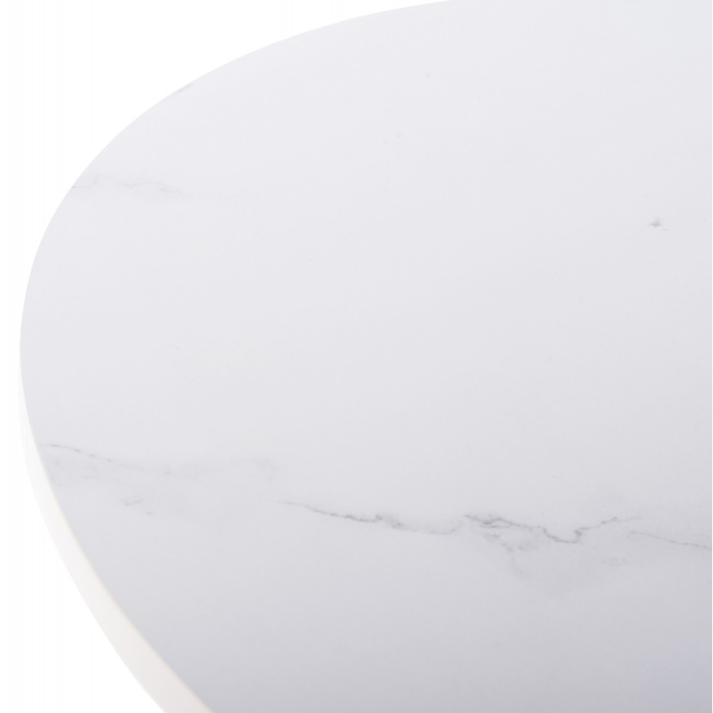 Τραπέζι σαλονιού "ACRYLON" σε χρώμα λευκό Φ40x41