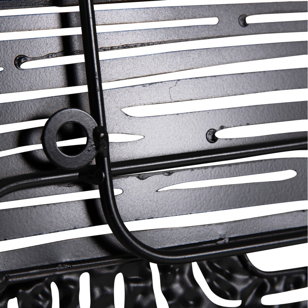 Διακοσμητικό τοίχου από μέταλλο πολύχρωμο 58x4x109