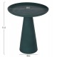 Τραπέζι βοηθητικό "DELCON" από μέταλλο σε χρώμα πράσινο Φ45x51,5