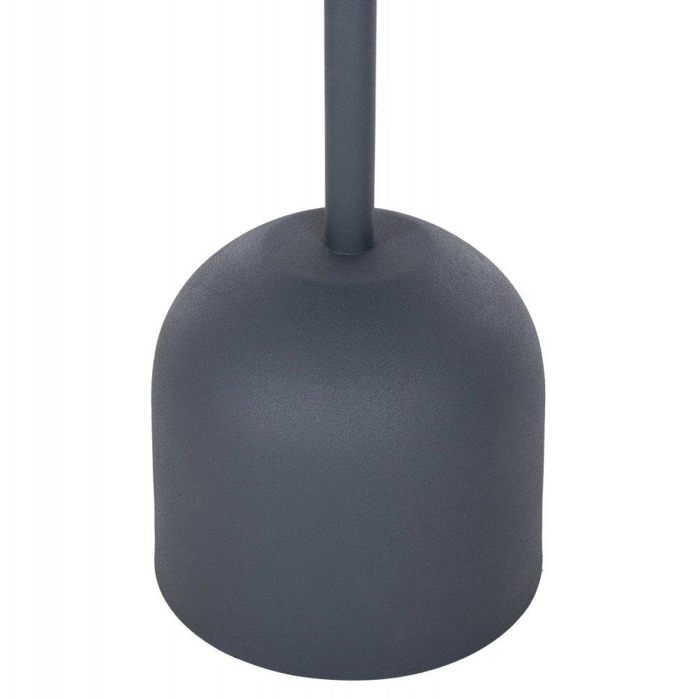 Τραπέζι βοηθητικό "DELBEL" από μέταλλο σε χρώμα σκούρο μπλέ Φ39,5x53,5