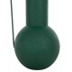 Διακοσμητικό βάζο "FLAGON" από μέταλλο σε χρώμα πράσινο Φ26x45