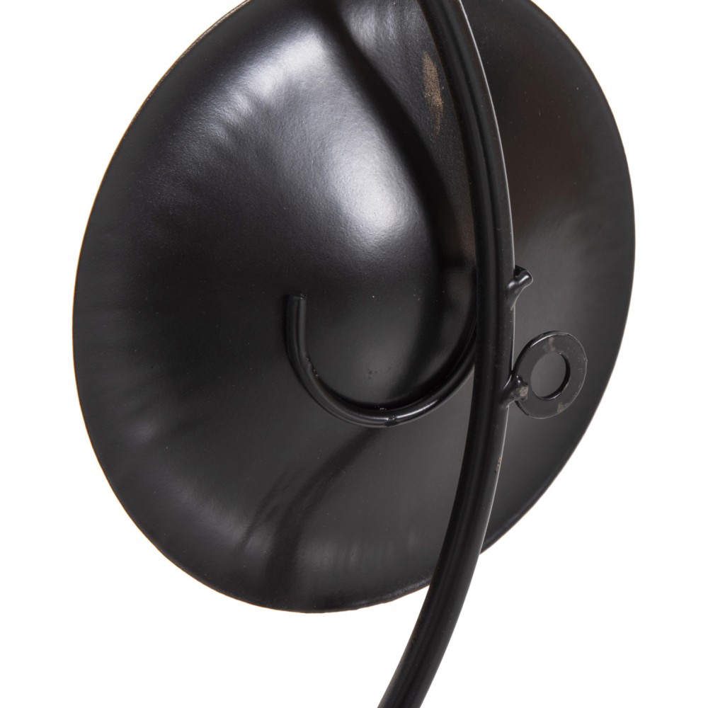 Διακοσμητικό τοίχου από μέταλλο σε χρώμα μπλε/χρυσό 87x54