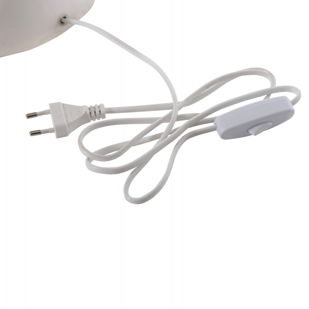 Φωτιστικό δαπέδου "SMUSH" από μέταλλο σε λευκό χρώμα Φ32,5x69