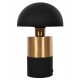 Φωτιστικό επιτραπέζιο "PUNE" από μέταλλο σε μαύρο/χρυσό χρώμα Φ18x28