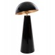 Φωτιστικό επιτραπέζιο "SMUSH" από μέταλλο σε μαύρο χρώμα Φ32,5x69