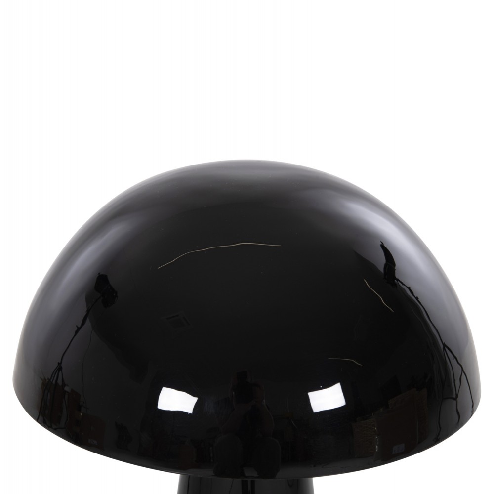 Φωτιστικό επιτραπέζιο "SMUSH" από μέταλλο σε μαύρο χρώμα Φ32,5x69