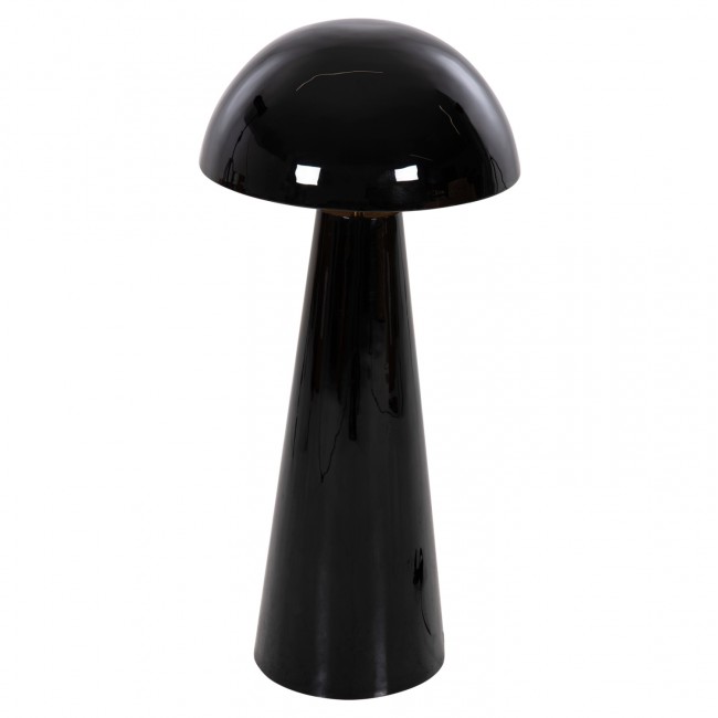 Φωτιστικό επιτραπέζιο "SMUSH" από μέταλλο σε μαύρο χρώμα Φ32,5x69
