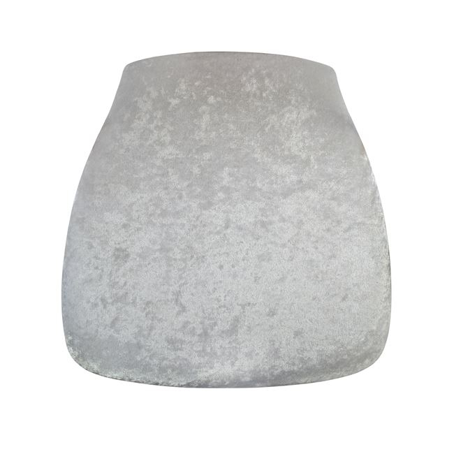 Μαξιλάρι καθίσματος "TIFFANY" από ύφασμα σε χρώμα λευκό