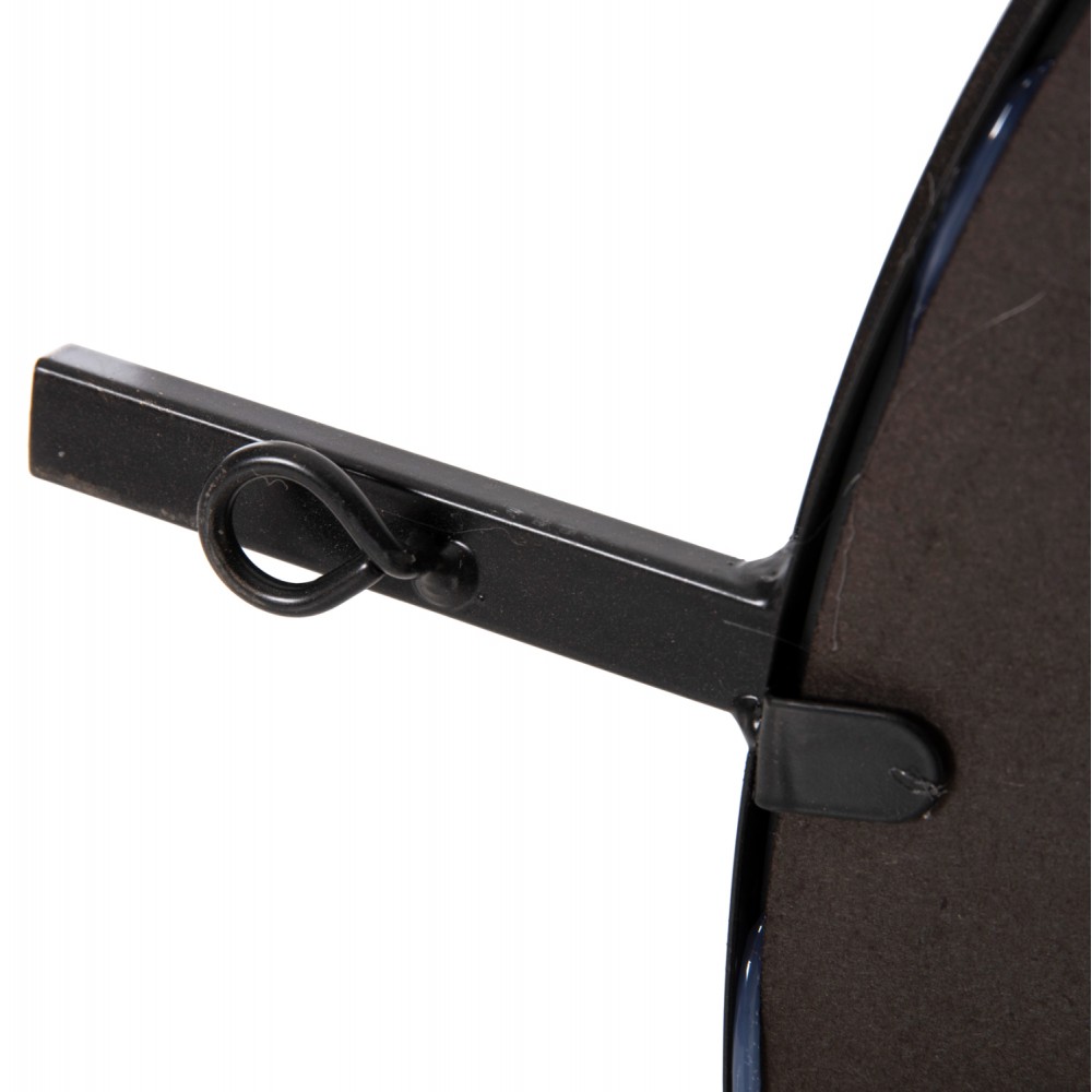 Διακοσμητικό τοίχου από μέταλλο σε χρώμα μαύρο/χρυσό 81,5x46,5