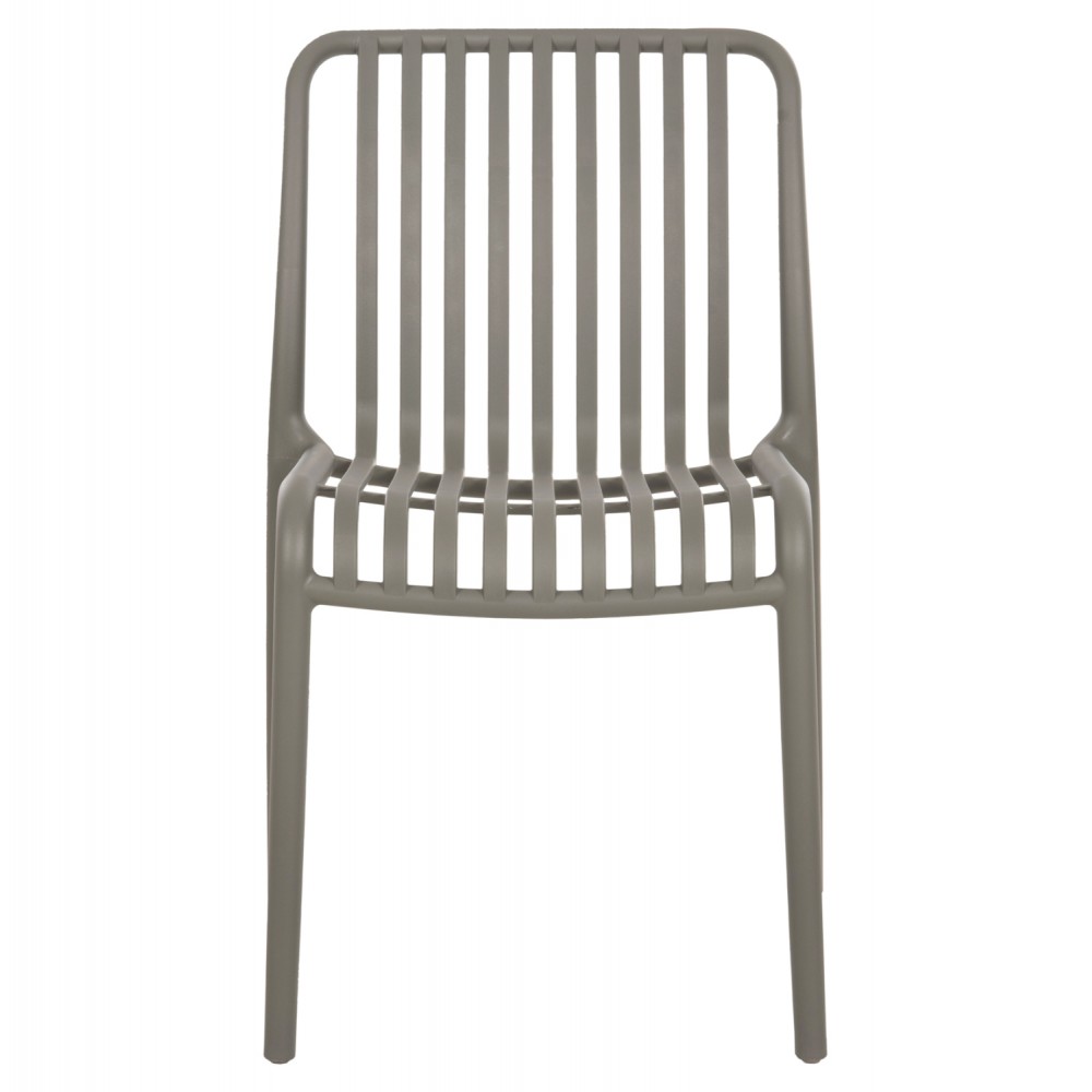 Καρέκλα "CONVEE" από πολυπροπυλένιο σε χρώμα dark olive 48x56x79